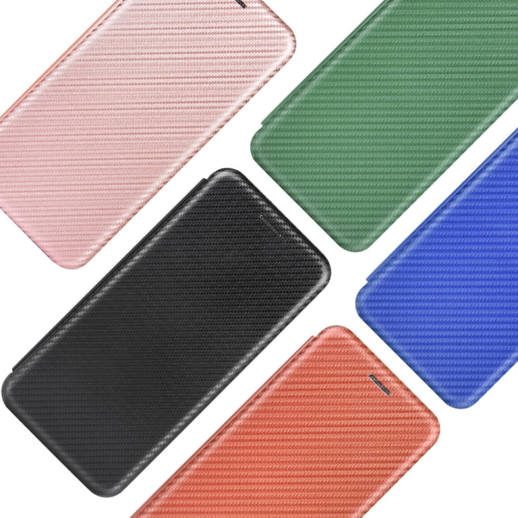 Carbon Fiber Texture Magnetic Horizontal Flip TPU + PC + PU Leather Case with Card Slot, For Xiaomi Redmi 8A, For Xiaomi Redmi 9C, For Xiaomi Redmi 8, For Xiaomi Redmi 9