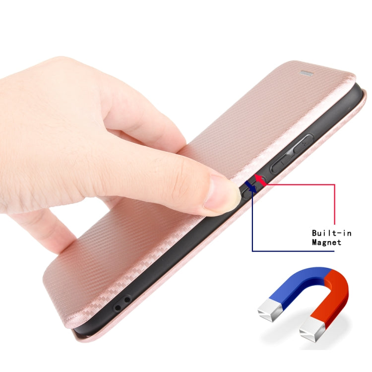 Carbon Fiber Texture Magnetic Horizontal Flip TPU + PC + PU Leather Case with Card Slot, For Xiaomi Redmi Note 8 Pro, For Xiaomi Redmi Note 9, For Xiaomi Redmi Note 9S, For Xiaomi Redmi Note 8T
