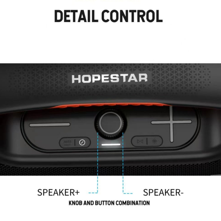 HOPESTAR A60 100W Outdoor Portable IPX6 Waterproof Bluetooth Speaker with Microphone(Camouflage)