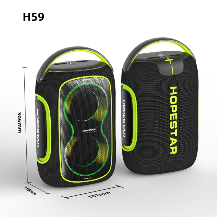 HOPESTAR H59 50W Outdoor Portable IPX5 Waterproof Bluetooth Speaker(Navy Blue)
