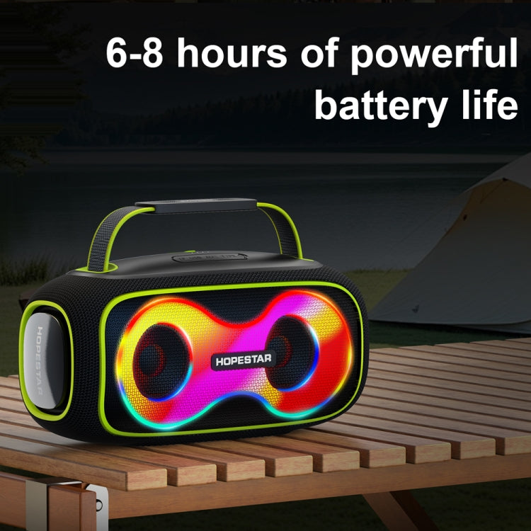 HOPESTAR Party Box 150 40W Outdoor Portable IPX5 Waterproof Bluetooth Speaker(Dark Green)