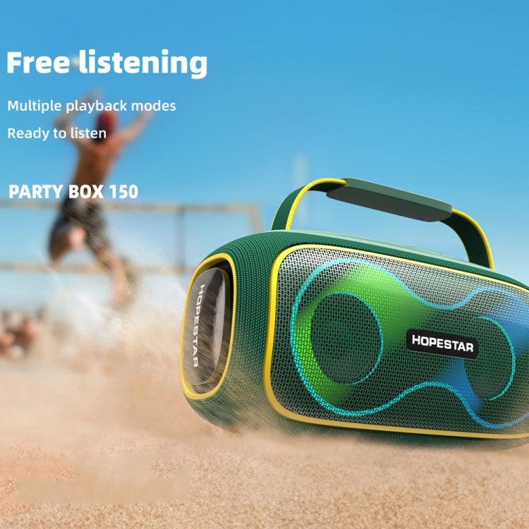HOPESTAR Party Box 150 40W Outdoor Portable IPX5 Waterproof Bluetooth Speaker(Grey)