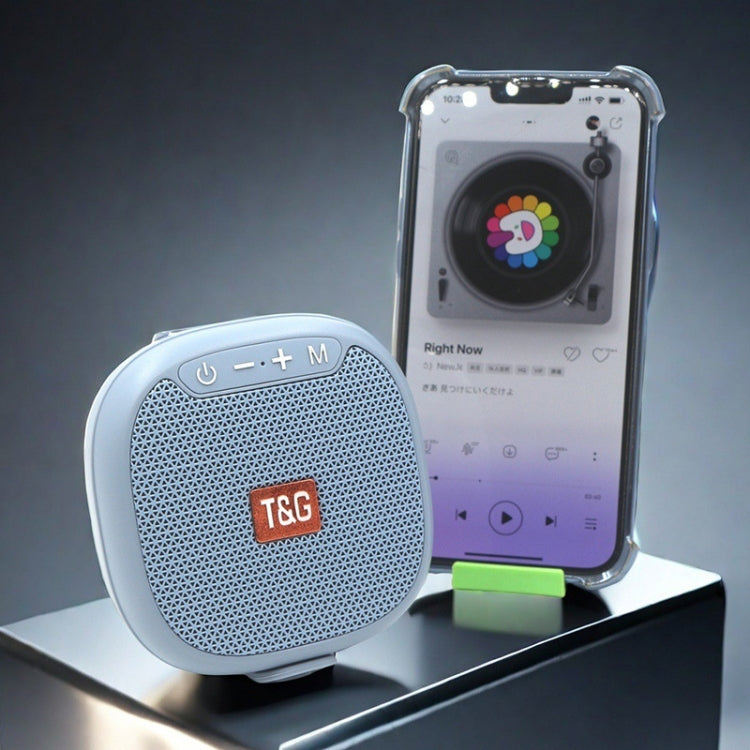 T&G TG-444 TWS Outdoor Cycling Portable IPX6 Wireless Bluetooth Speaker(Blue)