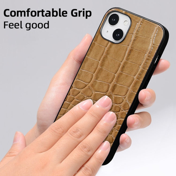 For iPhone 16 Pro Max VIETAO Alligator Texture PU Phone Case(Black)