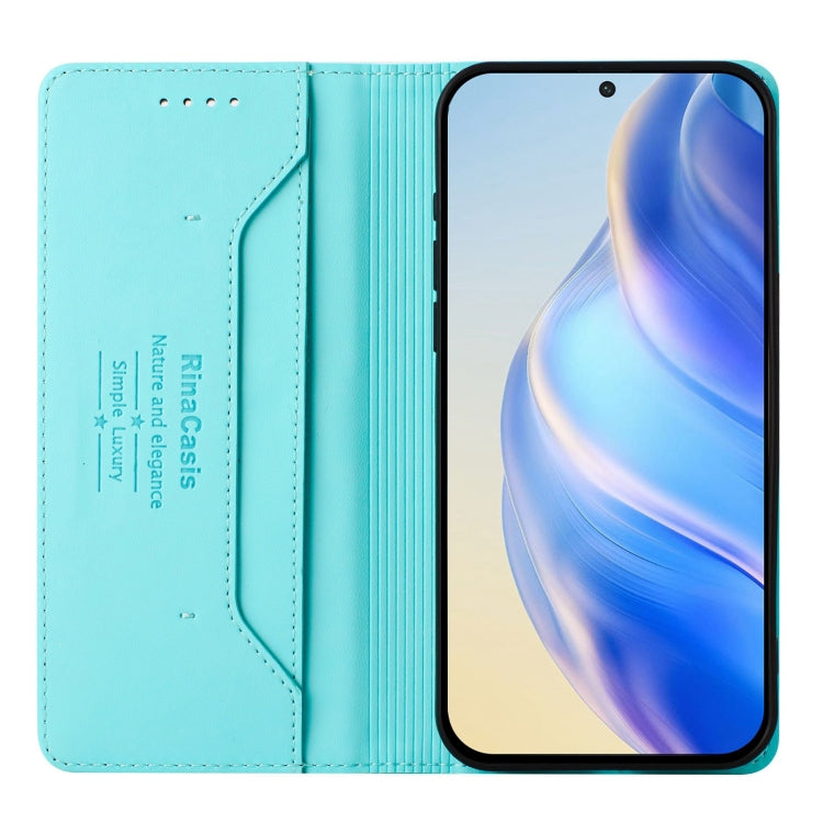 RC01 Dual-Folded Magnetic Suction RFID Leather Phone Case, For Ulefone Note 16 Pro, For Ulefone Note 14