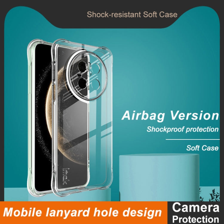 For Huawei Mate 70 imak Shockproof Airbag TPU Phone Case(Transparent)