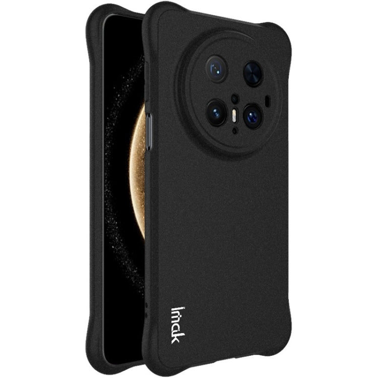For Huawei Mate 70 Pro+ / 70 Pro imak Shockproof Airbag TPU Phone Case(Matte Black)