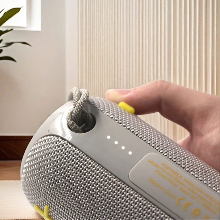 T&G TG419 Outdoor Portable Waterproof Handheld TWS Wireless Bluetooth Speaker(Grey)
