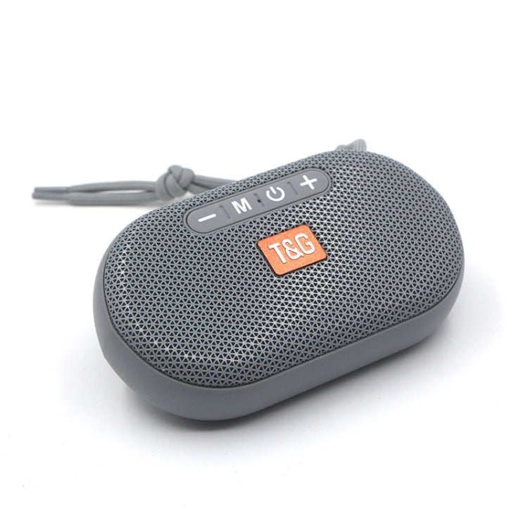 T&G TG441 TWS Mini Plug-in Card Portable Wireless Bluetooth Speaker(Grey)