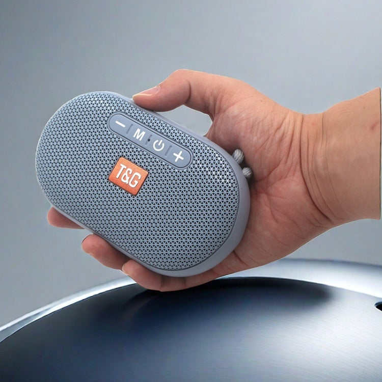 T&G TG441 TWS Mini Plug-in Card Portable Wireless Bluetooth Speaker(Blue)