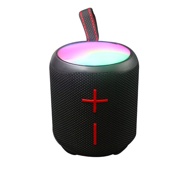 T&G TG-443 Outdoor Portable Colorful Wireless Bluetooth Speaker(Black)