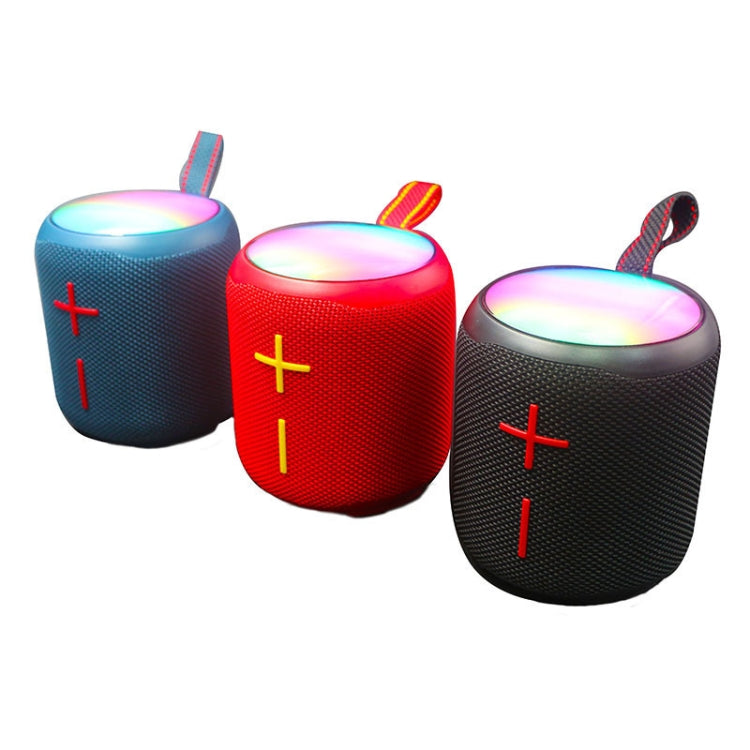 T&G TG-443 Outdoor Portable Colorful Wireless Bluetooth Speaker(Black)
