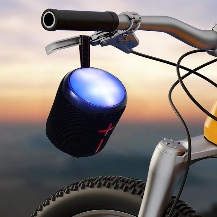 T&G TG-443 Outdoor Portable Colorful Wireless Bluetooth Speaker(Black)