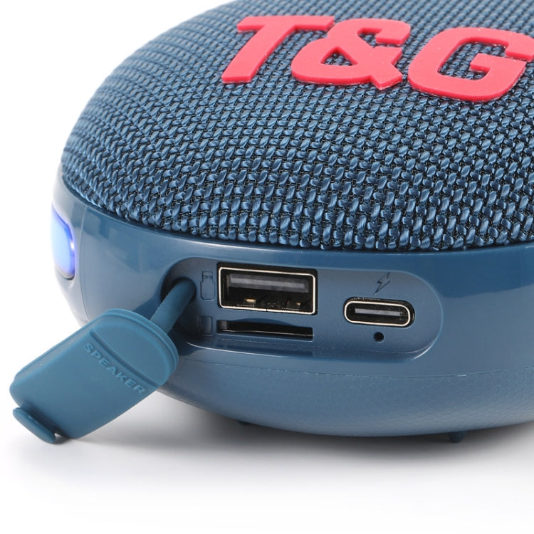 T&G TG447 Mini Portable Outdoor Sports Bluetooth Speaker(Blue)