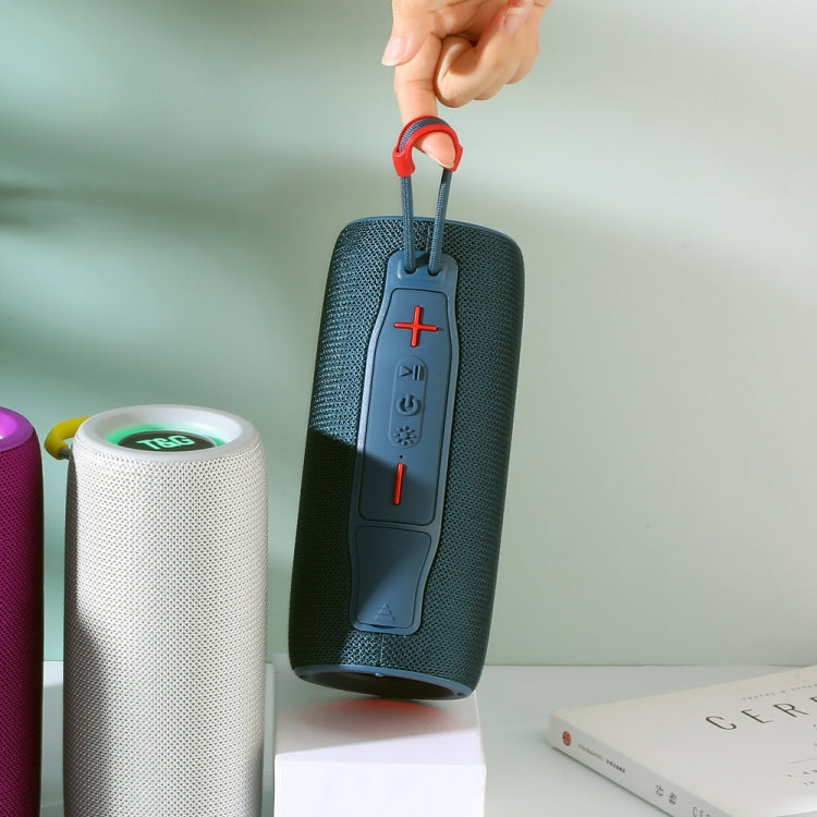 T&G TG682 Mini Portable Outdoor Waterproof TWS Wireless Bluetooth Speaker(Grey)