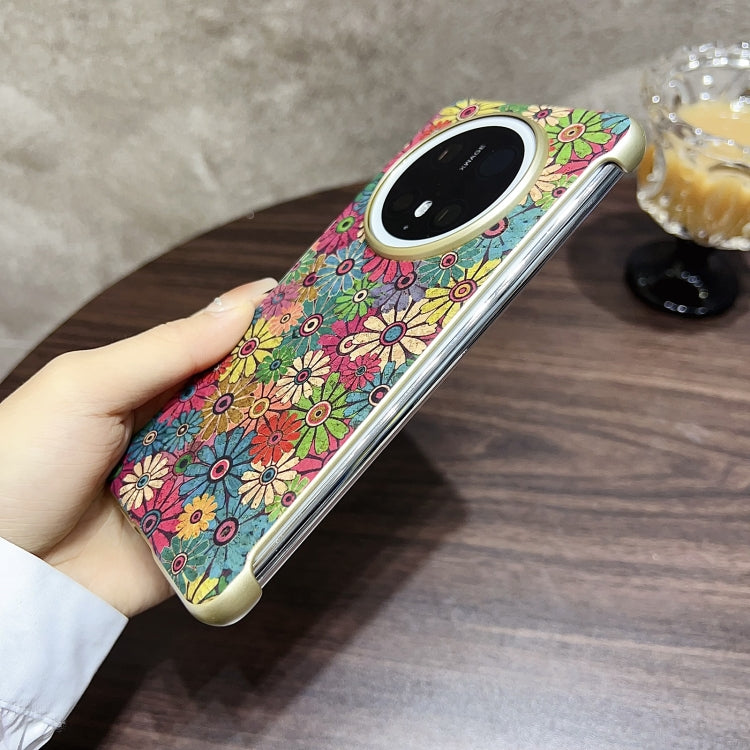 For Huawei Mate 70 Pro / 70 Pro+ Denior A18 Paint MagSafe Phone Case(Blue Butterflies)