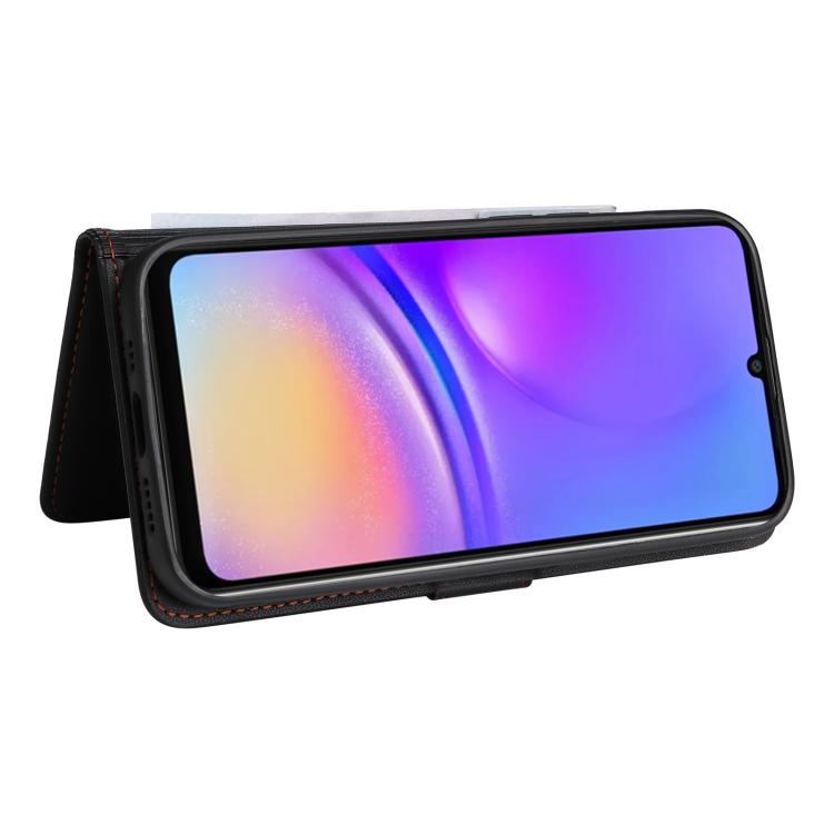 For Samsung Galaxy A06 4G BETOPNICE BN-005 2 in 1 Detachable Imitate Genuine Leather Phone Case(Black)