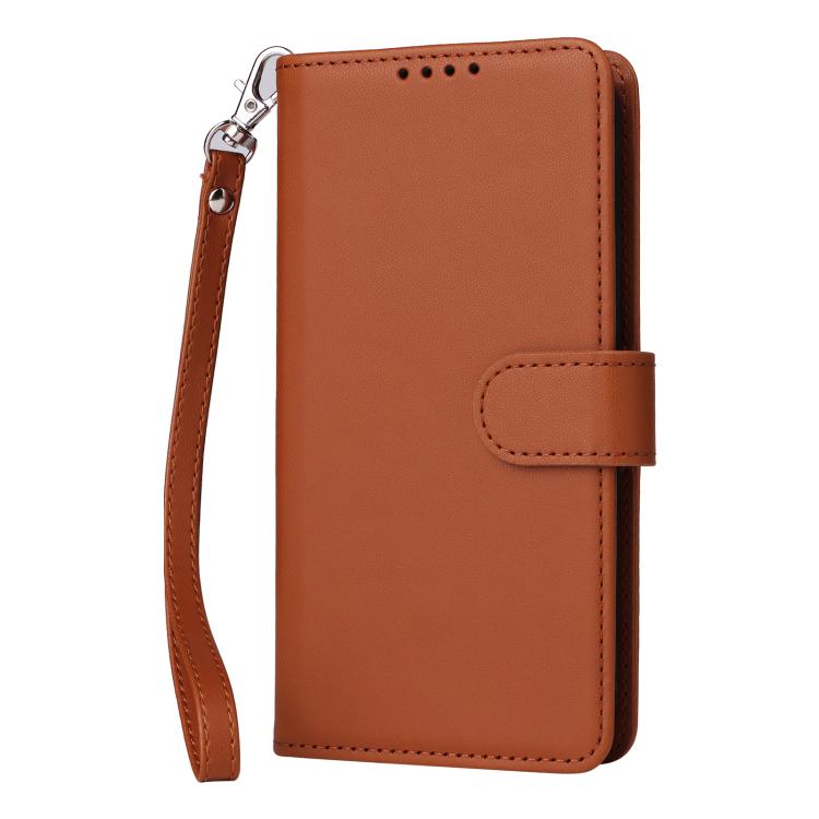 For Samsung Galaxy A16 5G BETOPNICE BN-005 2 in 1 Detachable Imitate Genuine Leather Phone Case(Brown)