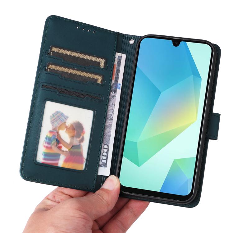 For Samsung Galaxy A16 5G BETOPNICE BN-005 2 in 1 Detachable Imitate Genuine Leather Phone Case(Blue)