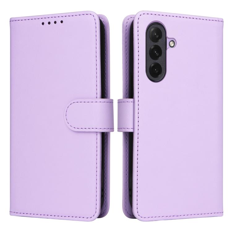 For Samsung Galaxy A26 5G BETOPNICE BN-005 2 in 1 Detachable Imitate Genuine Leather Phone Case(Light Purple)