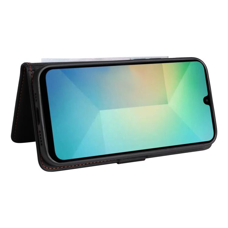 For Samsung Galaxy A26 5G BETOPNICE BN-005 2 in 1 Detachable Imitate Genuine Leather Phone Case(Black)