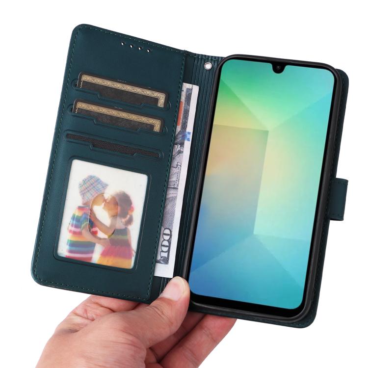 For Samsung Galaxy A26 5G BETOPNICE BN-005 2 in 1 Detachable Imitate Genuine Leather Phone Case(Blue)