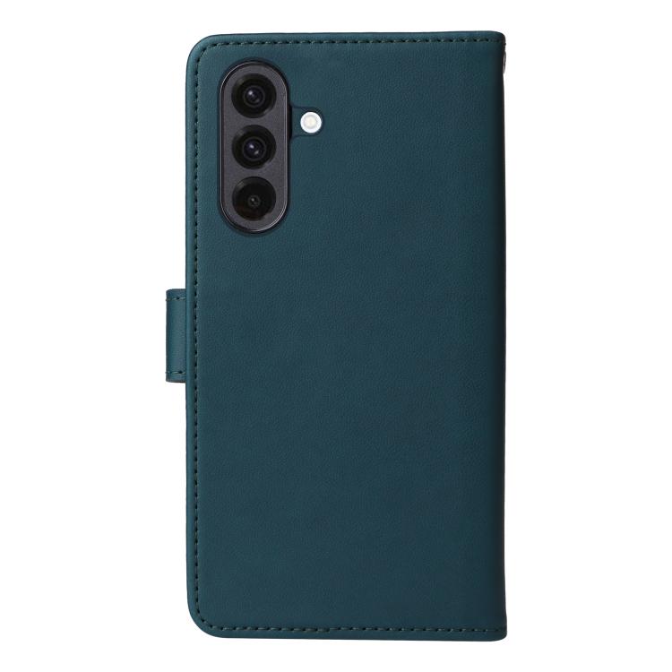 For Samsung Galaxy A36 5G BETOPNICE BN-005 2 in 1 Detachable Imitate Genuine Leather Phone Case(Blue)