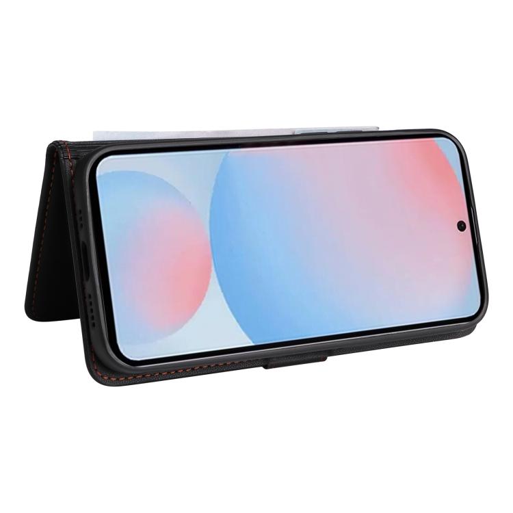 For Samsung Galaxy A56 5G BETOPNICE BN-005 2 in 1 Detachable Imitate Genuine Leather Phone Case(Black)