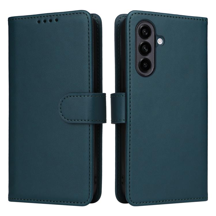 For Samsung Galaxy A56 5G BETOPNICE BN-005 2 in 1 Detachable Imitate Genuine Leather Phone Case(Blue)