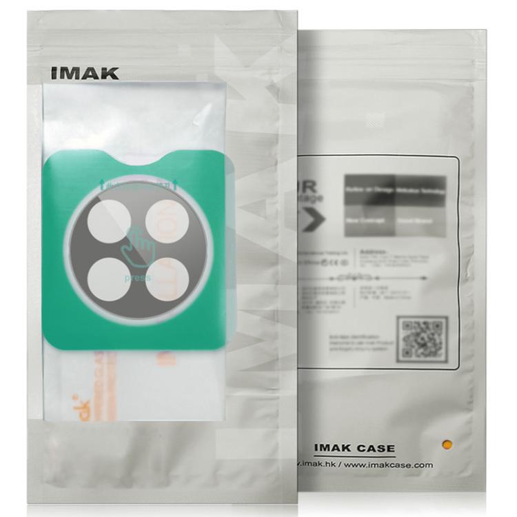 For Redmi K80 imak Black Version HD Glass Rear Camera Lens Film, Self-positioning Version