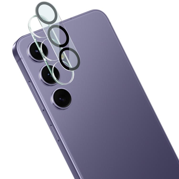 For Samsung Galaxy S25+ 5G IMAK High Definition Integrated Rear Camera Glass Lens Film, Black Eye Design