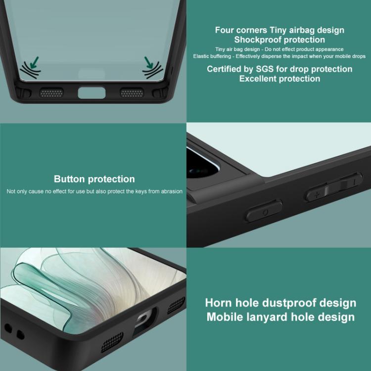 For Redmi K80 Pro imak UX-9A Series MagSafe Four-corner Airbag Shockproof Phone Case