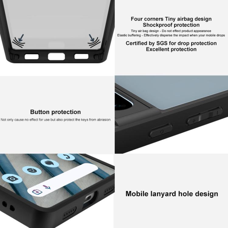 For Redmi K80 Pro imak UX-9B Series MagSafe Four Corners Tiny Airbag Shockproof Phone Case