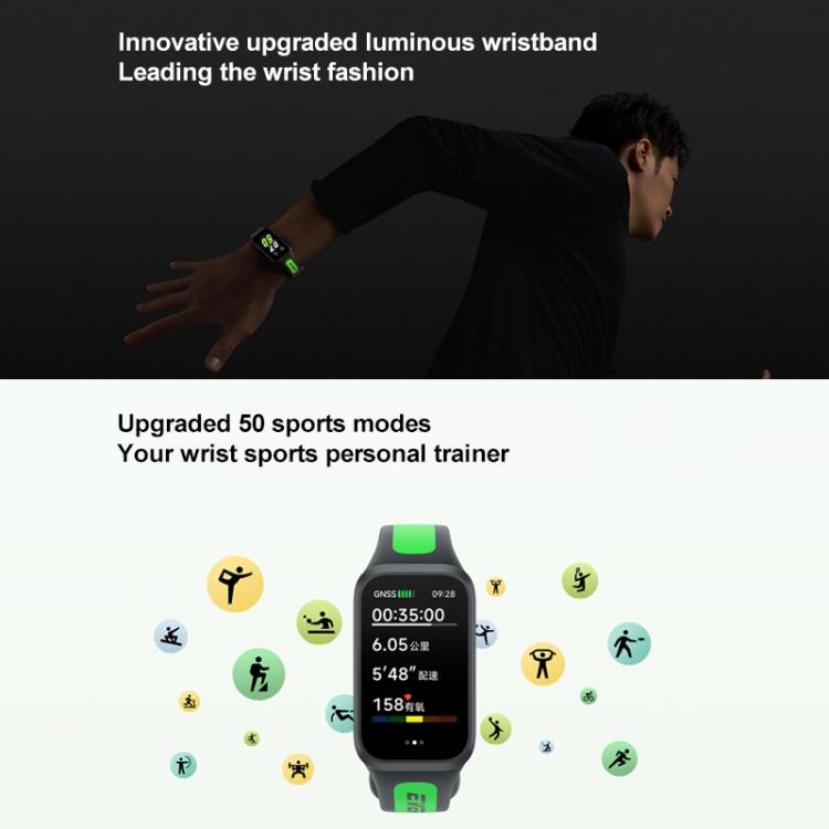 Xiaomi Redmi Band 3 Smart Band, 1.47 inch, Heart Rate / Blood Oxygen Health Monitoring(Beige)