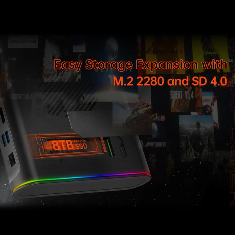 ONE-NETBOOK OneXGPU2 AMD Radeon RX 7800M 12GB Portable Expansion Dock(UK Plug)
