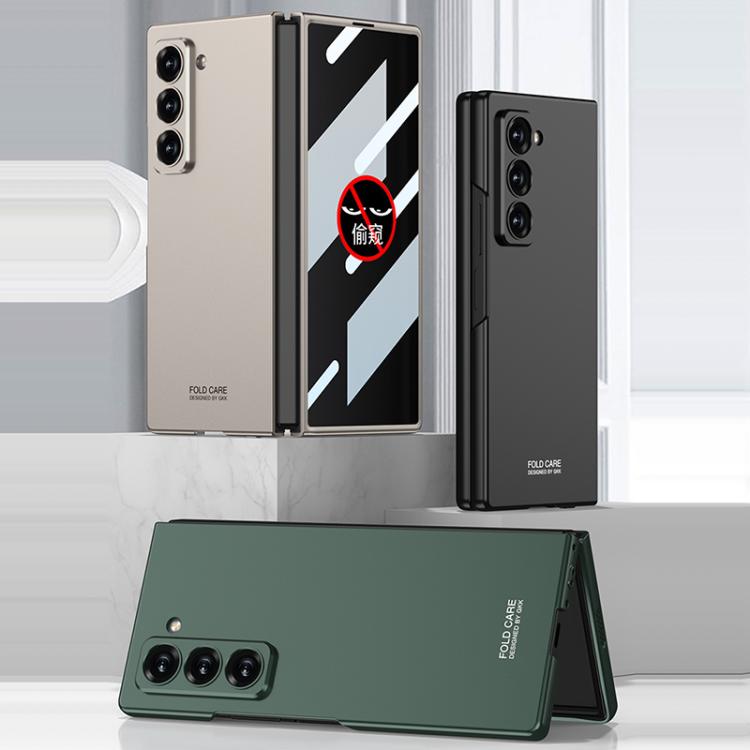 For Samsung Galaxy Z Fold6 Slim GKK Integrated Ultra-thin Privacy Full Coverage Phone Case(Titanium Gray)