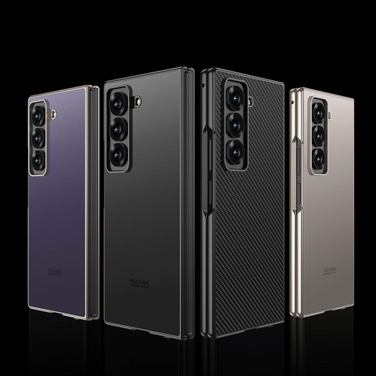 For Samsung Galaxy Z Fold6 Slim GKK Integrated AG Craft Skin Feel Full Coverage Phone Case(Titanium Gray)