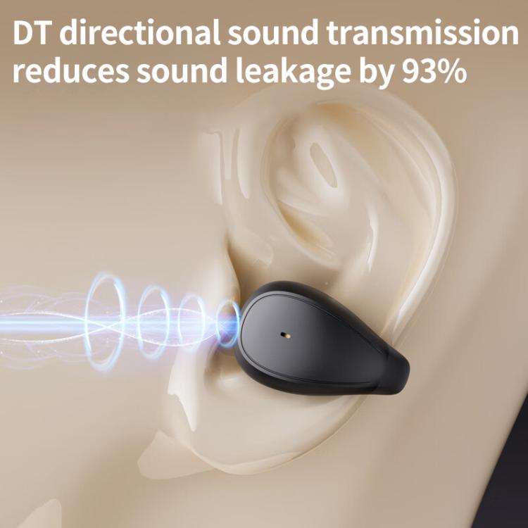 Lenovo TC3403 Open Ear Clip Type ENC True Wireless BT 5.3 Earphones(Black)