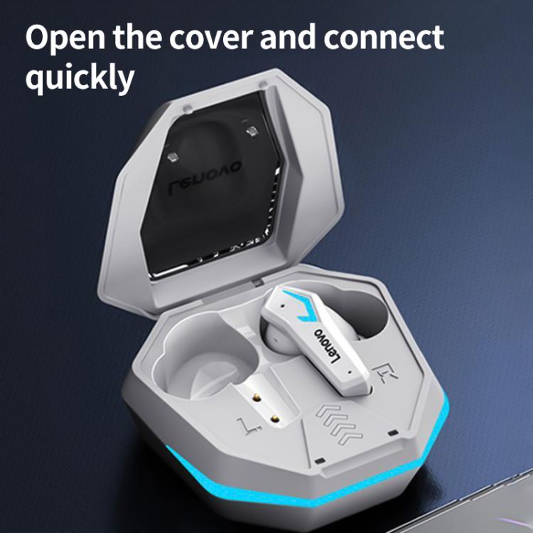 Lenovo TG102 AI Intelligent Noise Reduction Game BT 5.4 Wireless Earphones(Black)