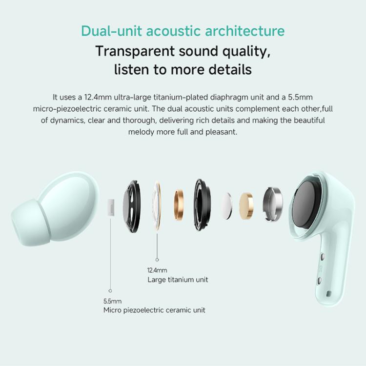 Xiaomi Redmi Buds 6 Active Noise Reduction Wireless Bluetooth Earphone(Green)