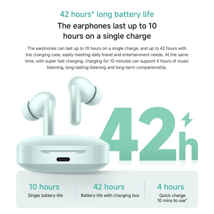 Xiaomi Redmi Buds 6 Active Noise Reduction Wireless Bluetooth Earphone(Green)
