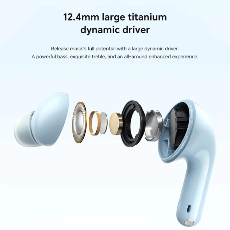 Xiaomi Redmi Buds 6 Lite Dual Microphone AI Call Wireless Bluetooth Earphone(Black)