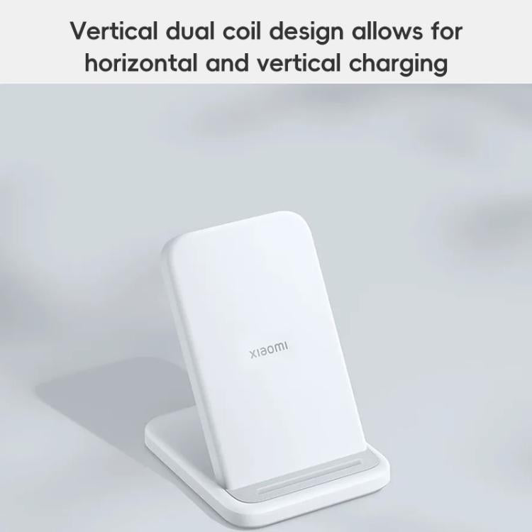Original Xiaomi 30W Vertical Stand Wireless Charger(White)