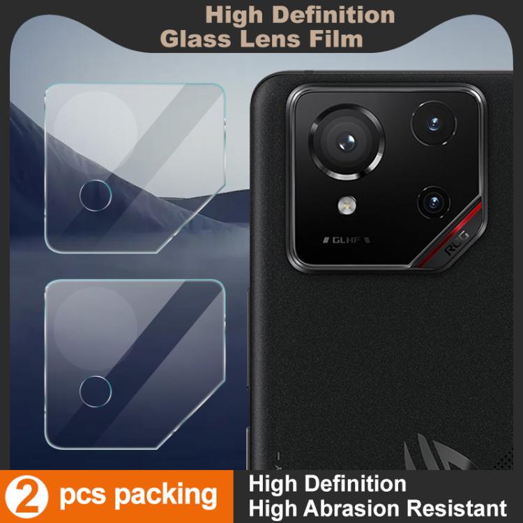 For Asus ROG Phone 9 Pro / Phone 9 2 PCS/Set IMAK HD Glass Rear Camera Lens Film