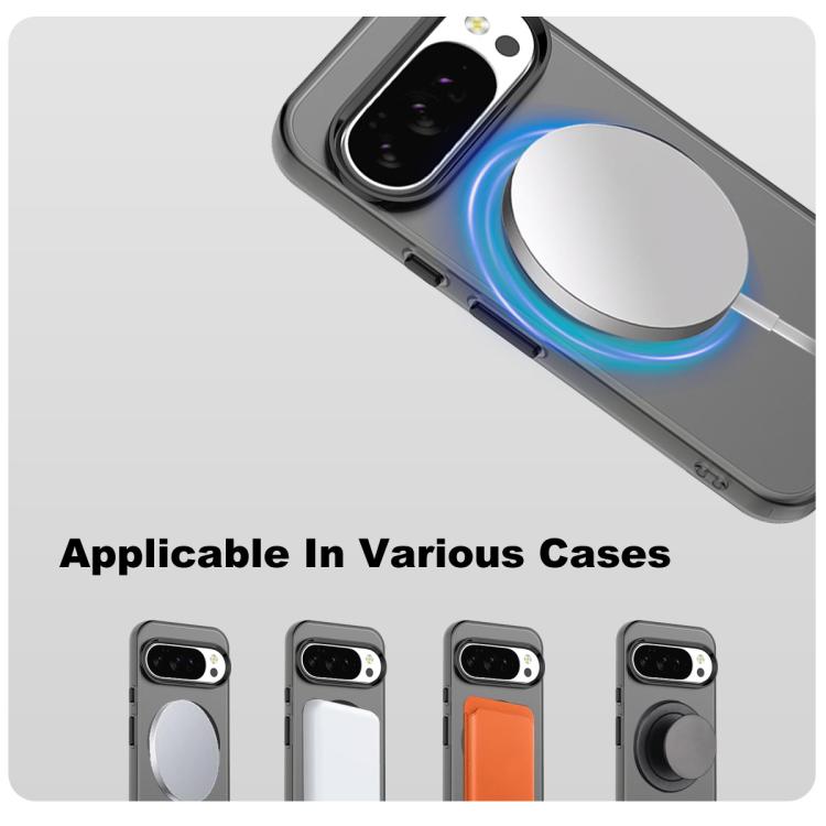 For Google Pixel 10 / Pixel 10 Pro IMAK Candy Series Shockproof MagSafe Phone Case(Black)