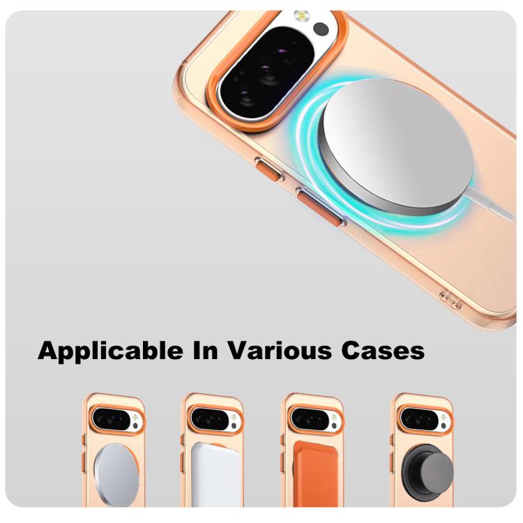 For Google Pixel 10 Pro XL IMAK Candy Series Shockproof MagSafe Phone Case(Orange)