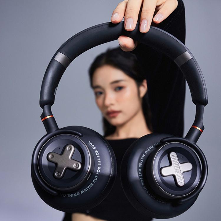 Dmooster D19 Pro ANC and EDC Noise Reduction Bluetooth Headphones(Yellow)