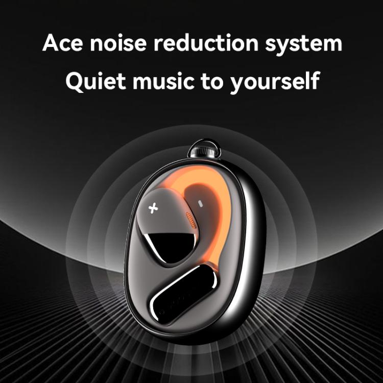 Dmooster D72 OWS Ear-Mounted ANC Noise Reduction Bluetooth Earphones(Black)