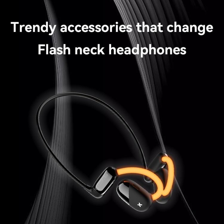 Dmooster D72 OWS Ear-Mounted ANC Noise Reduction Bluetooth Earphones(Black)