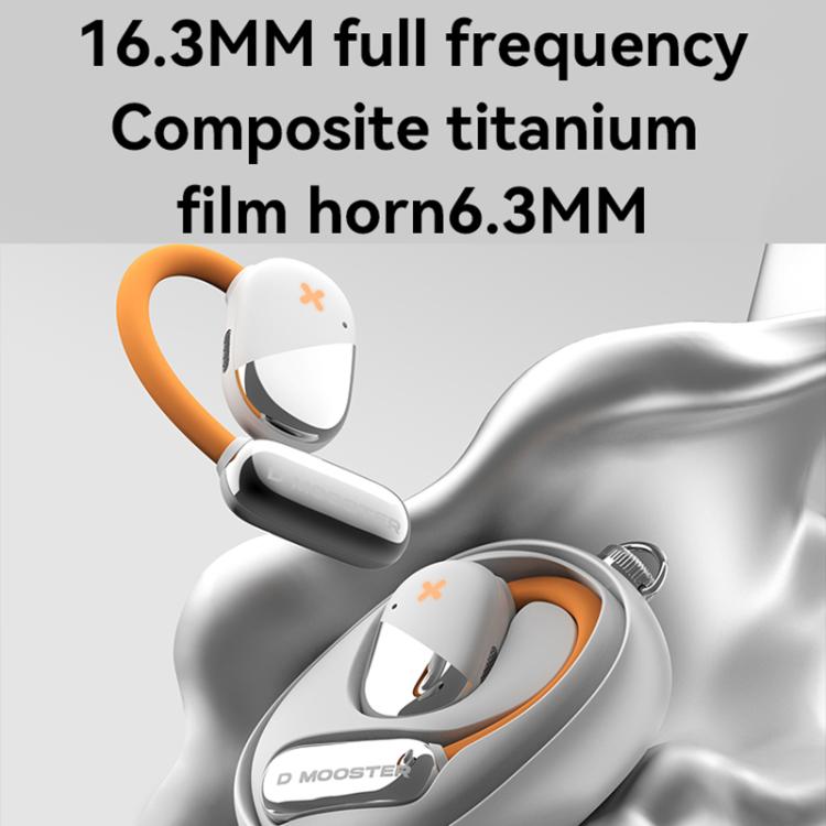 Dmooster D72 OWS Ear-Mounted ANC Noise Reduction Bluetooth Earphones(Black)